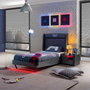 Hanah Home Somier individual Gaming Zone Antracita